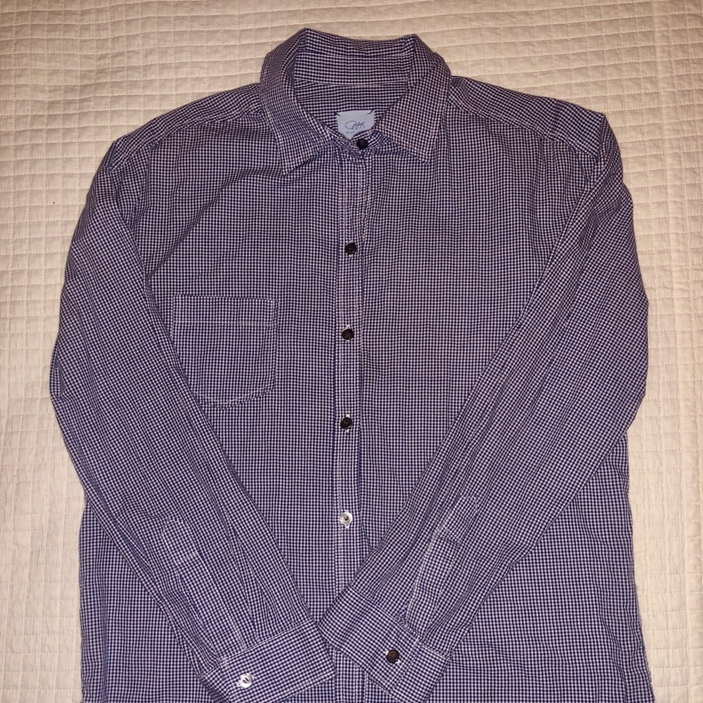 PJK PATTERSON J KINCAID blue label top